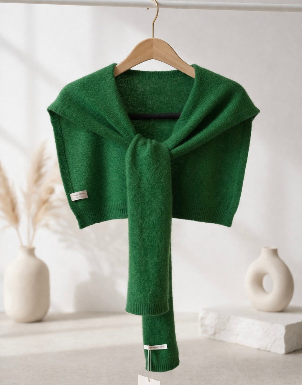 Wool Scarf Cape