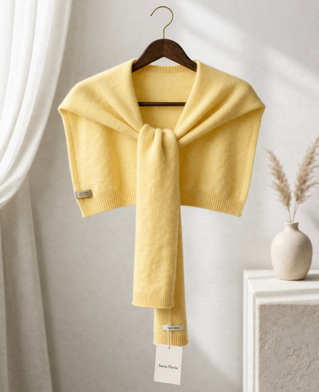 Wool Scarf Cape