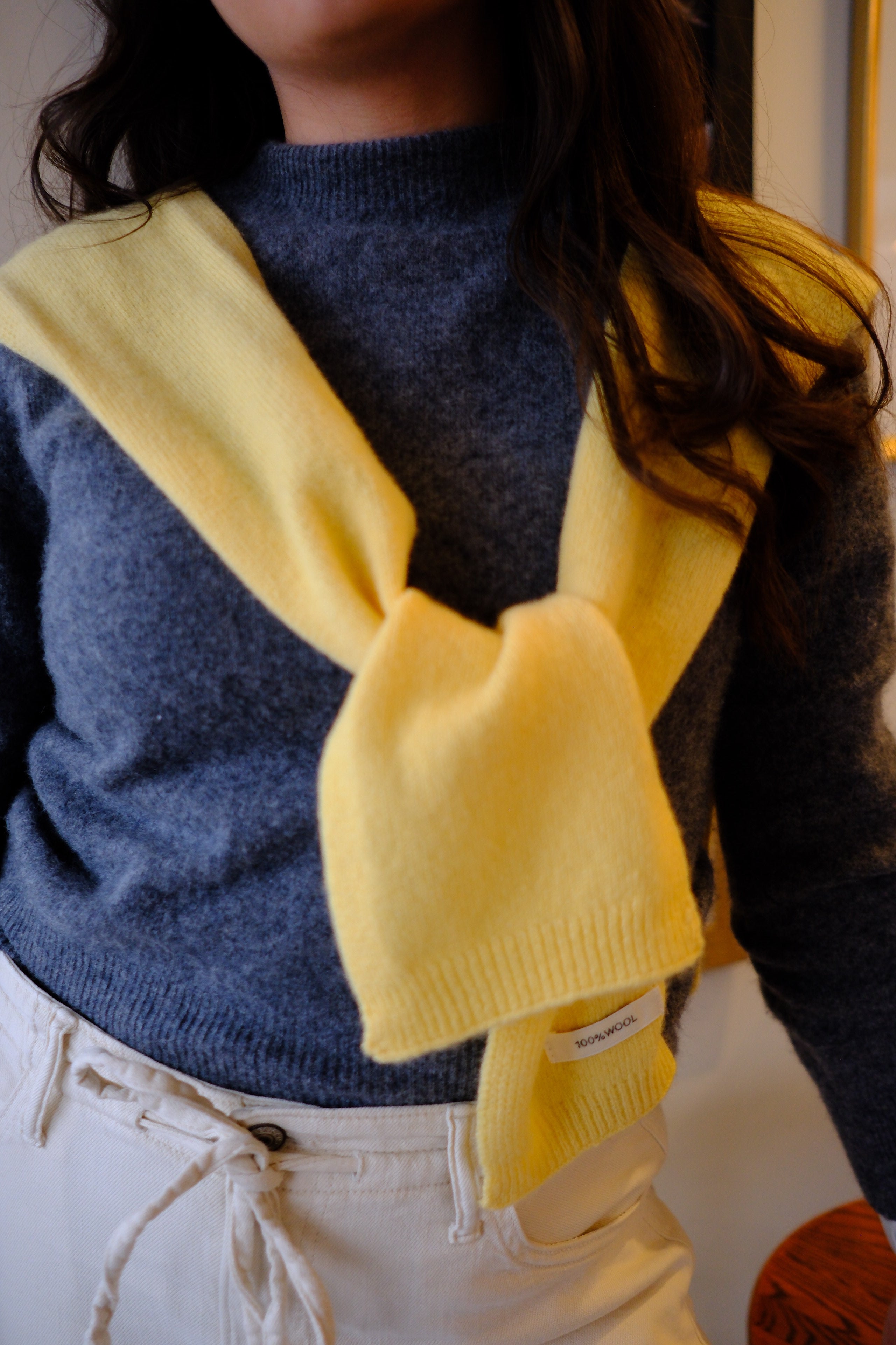 Wool Scarf Cape