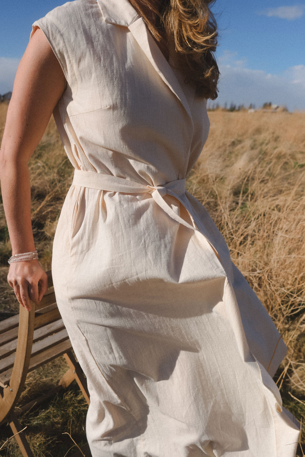 Wrap Cotton Dress