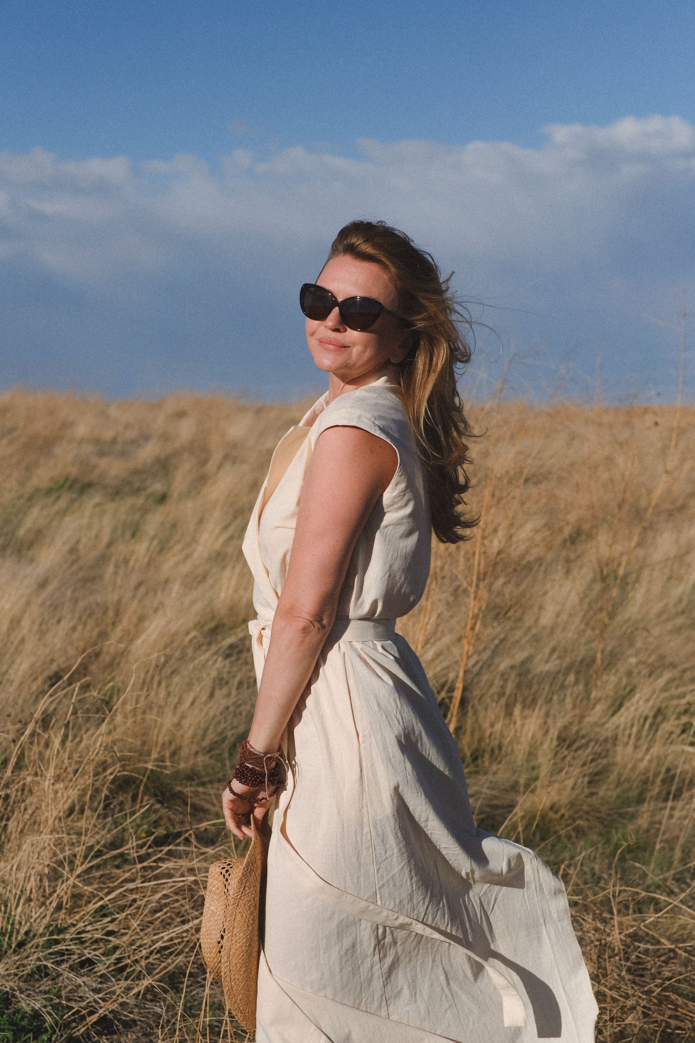 Wrap Cotton Dress