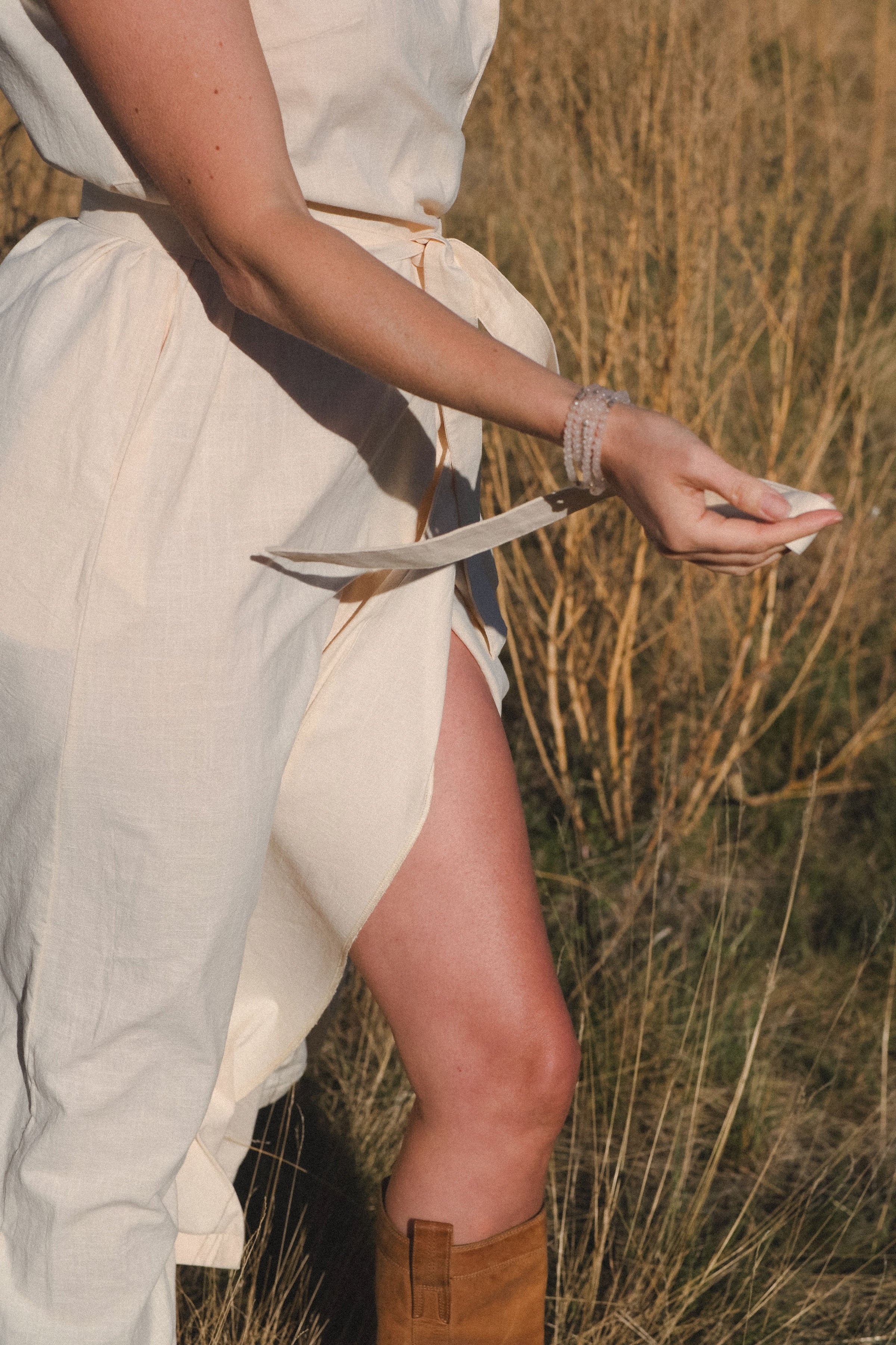 Wrap Cotton Dress