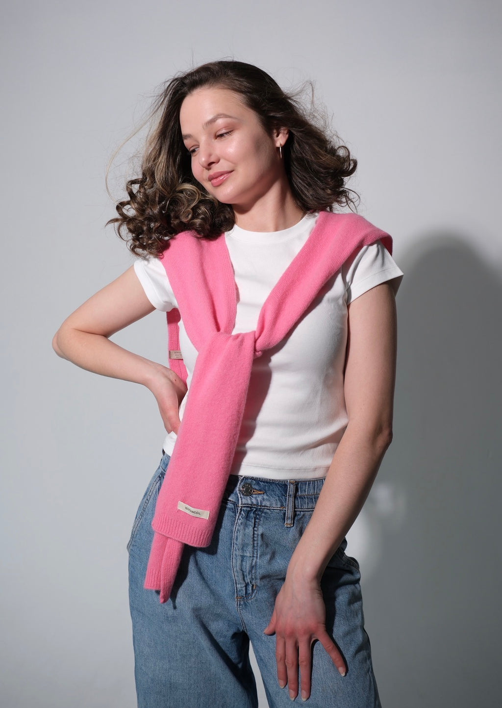 Wool Scarf Cape