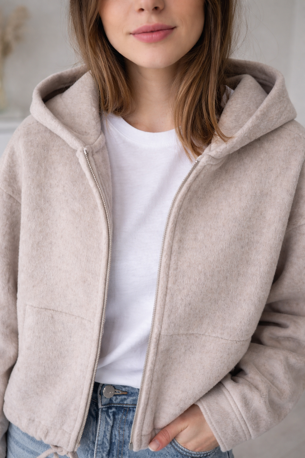 Oversized Hooded Jacket