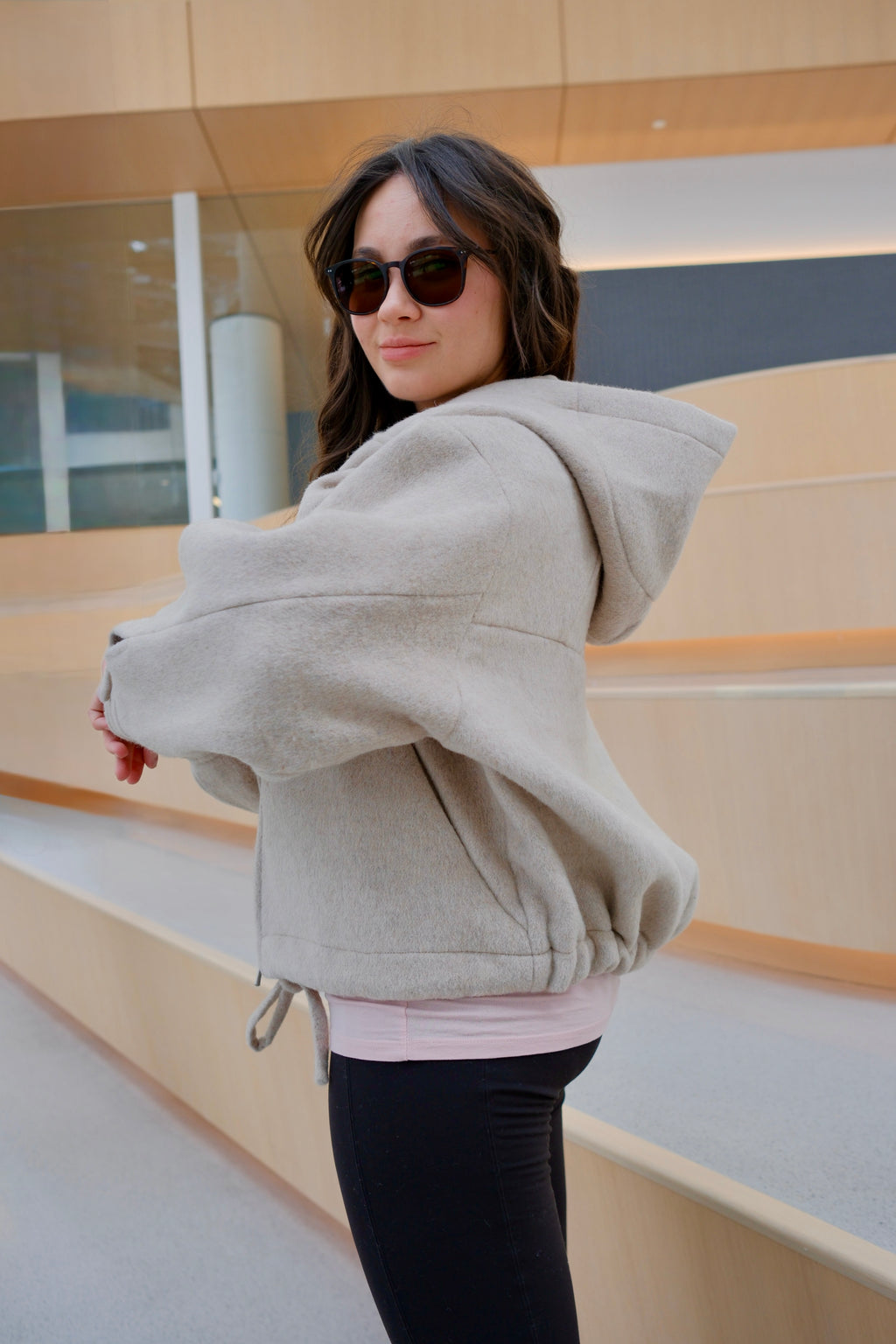 Oversized Hooded Jacket