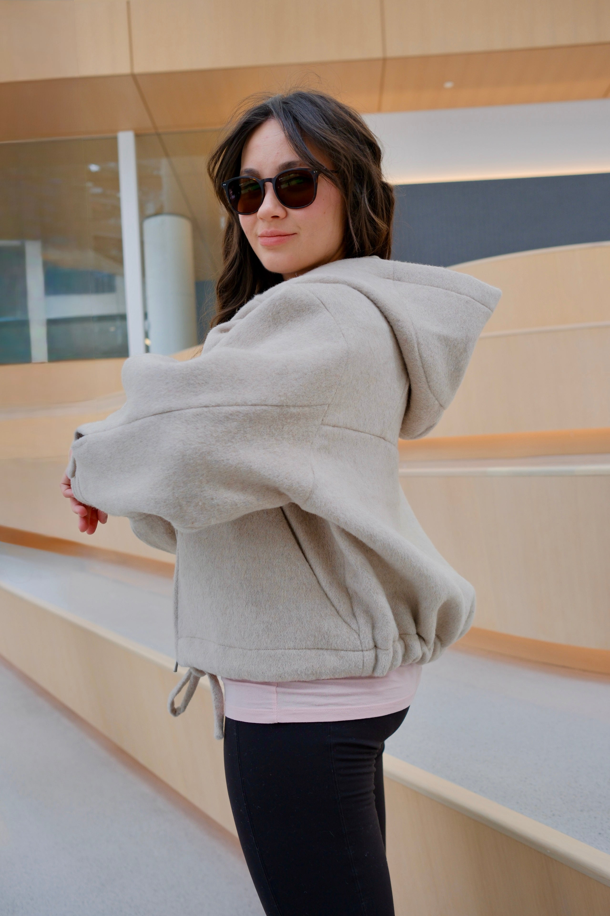Oversized Hooded Jacket