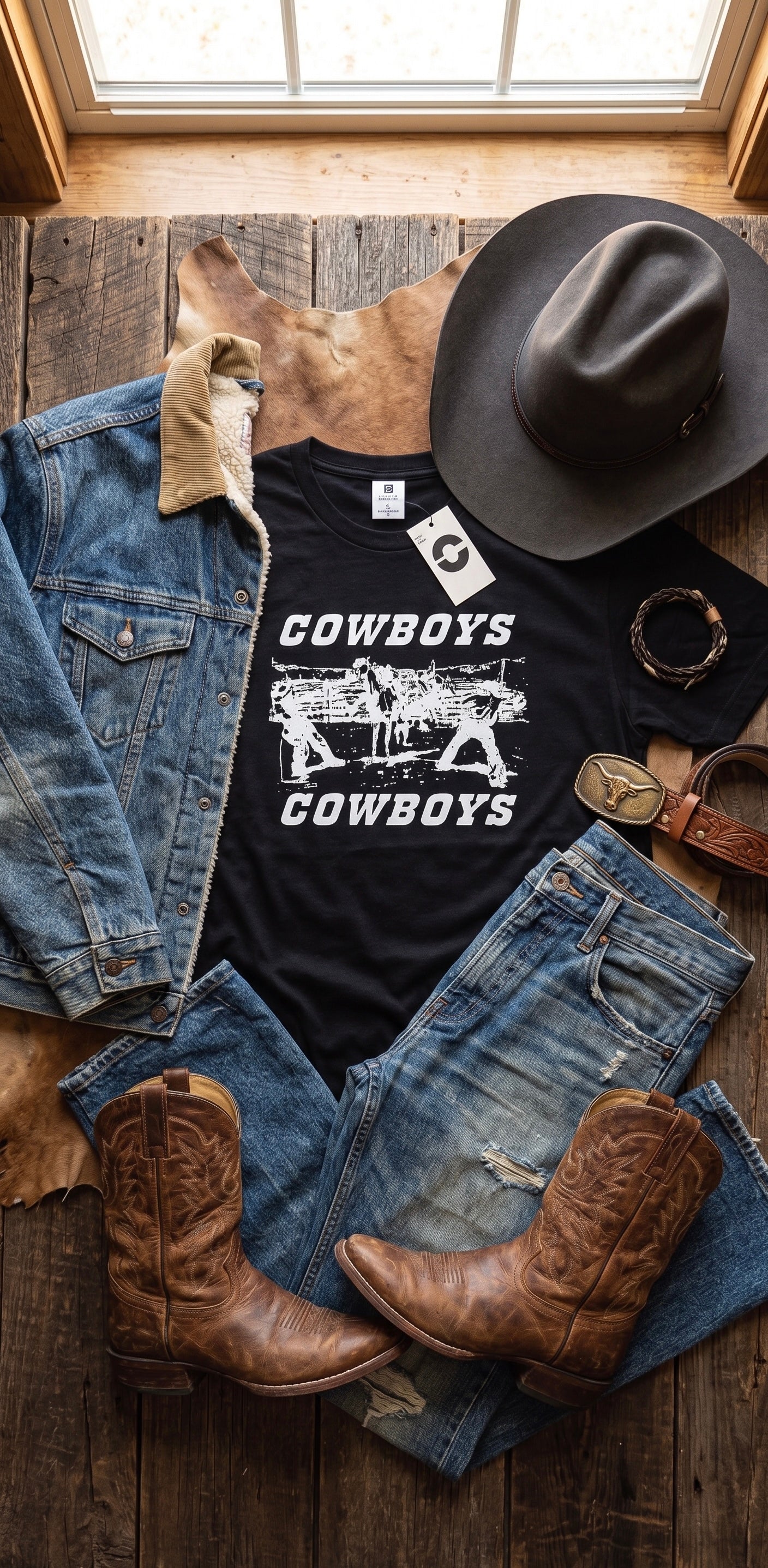 Stampede Cowboy T-Shirt