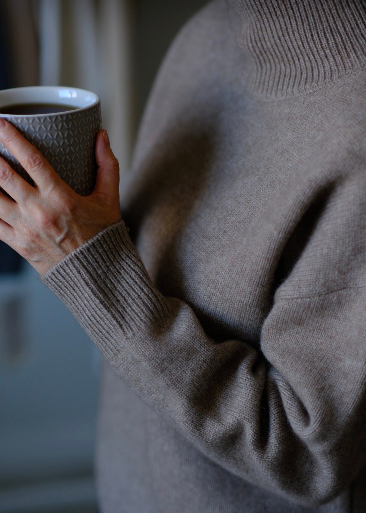 Mocha Heavy  Knit