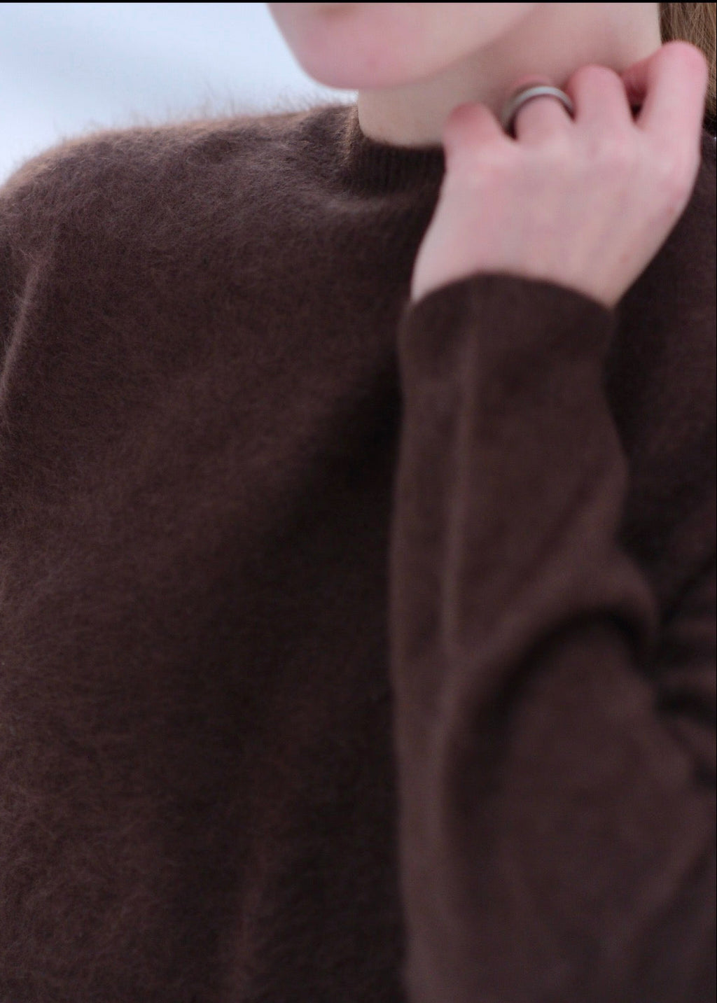 Brushed Cloud Sweater