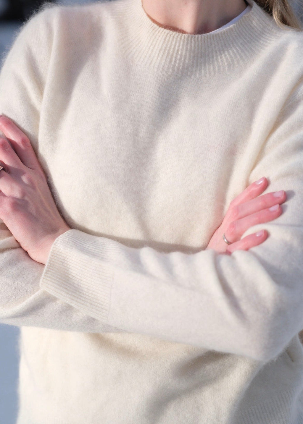 Brushed Cloud Sweater