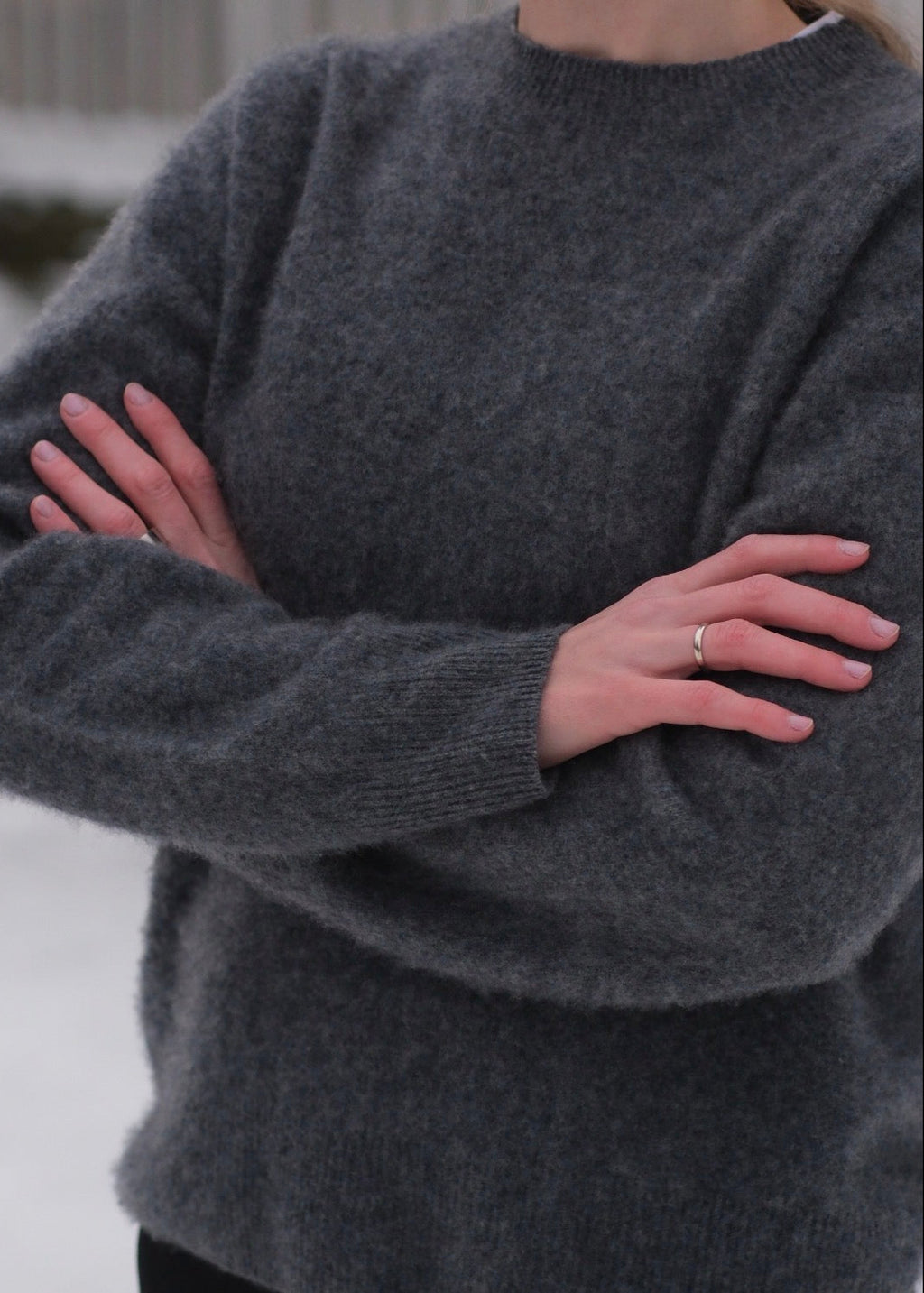 Brushed Cloud Sweater