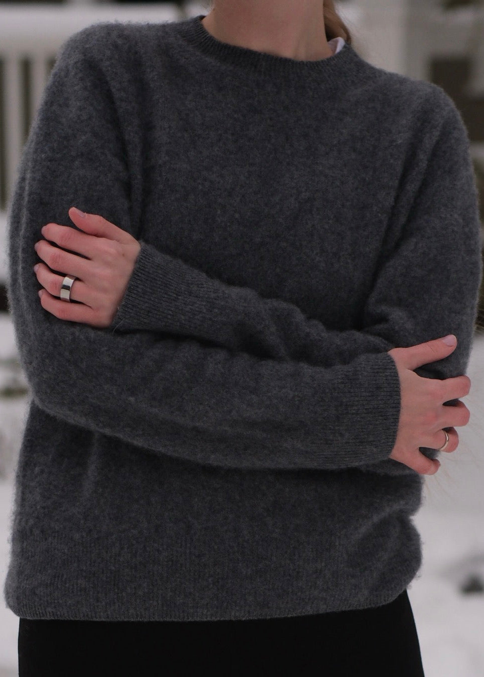 Brushed Cloud Sweater