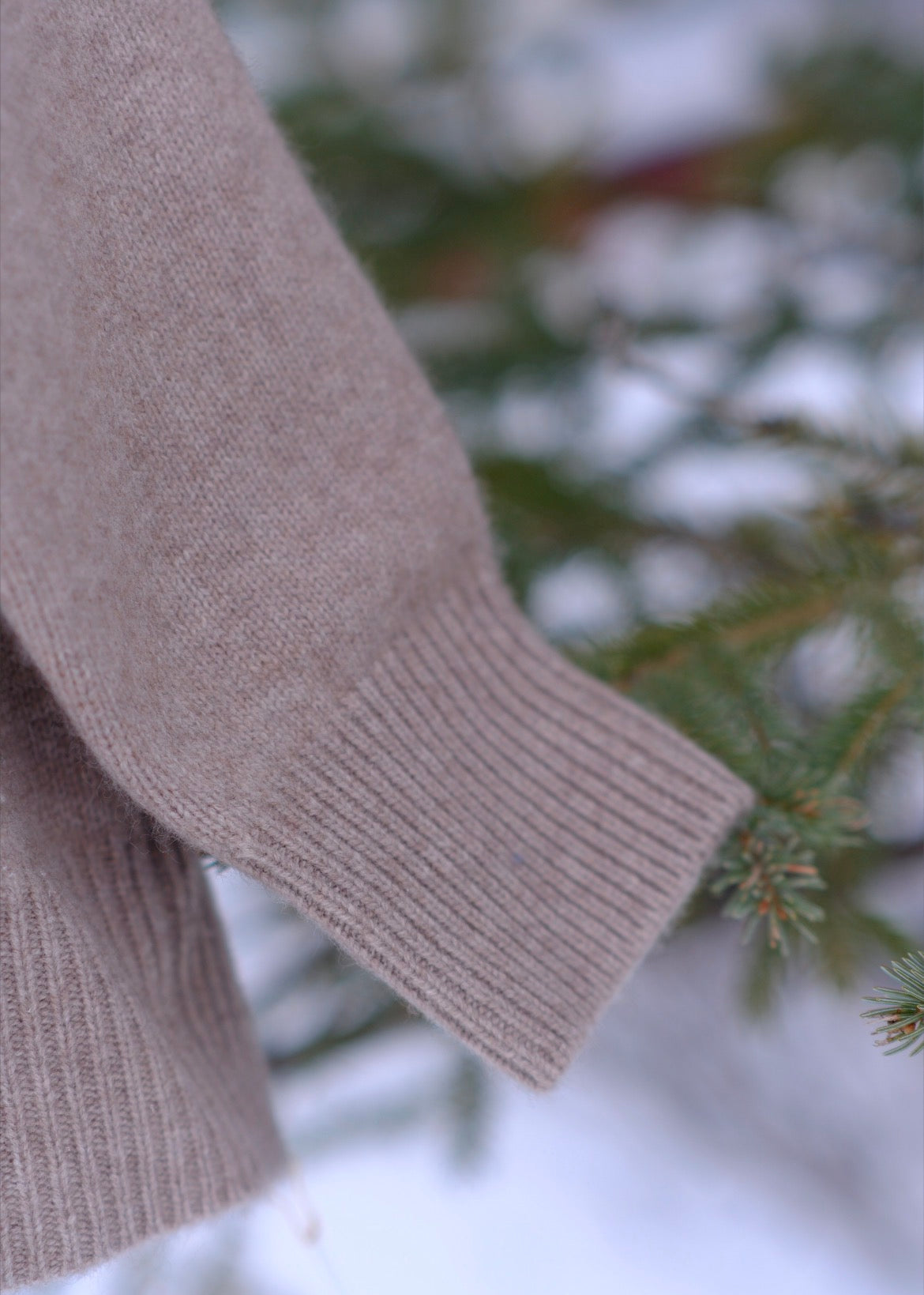 Mocha Heavy  Knit