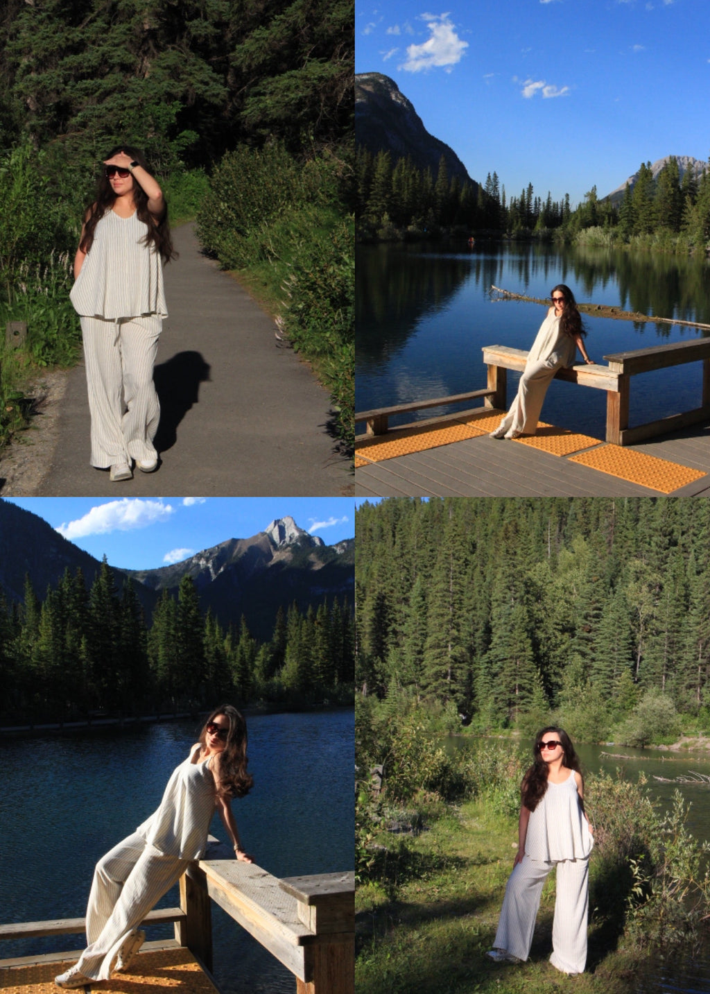 Canadian Rockies and Linen Set from local brand
